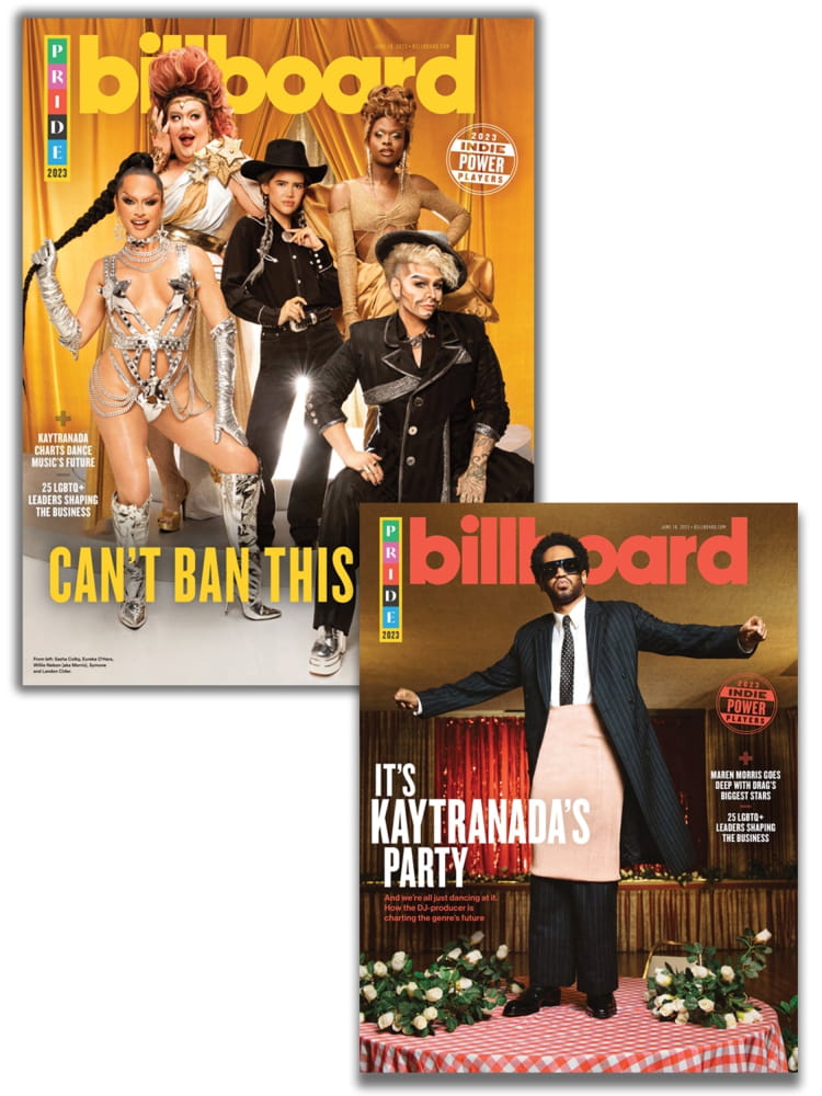 Billboard - 23.06.10 Edition: 25 LGBTQ+ Leaders Shaping The Business, Kaytranada Charts Dance Music’s Future, Taylor Swift’s Midnights Back To No. 1, Coco Jones, Jelly Roll Ascends Country & More!