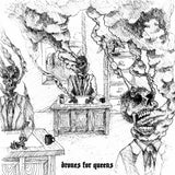 OCCULT 45 / DRONES FOR QUEENS - Split 7-Inch Record (Limited Edition Of 75 Copies on Red Vinyl)