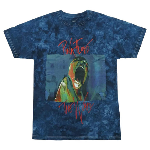 Pink Floyd The Wall T-shirt Tie Dye Tee Roger Waters Scream