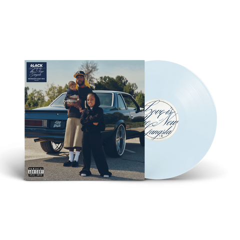 6lack - Love Is The New Gangsta (Alternate Cover) [Moonlight Clear Vinyl] ((Vinyl))