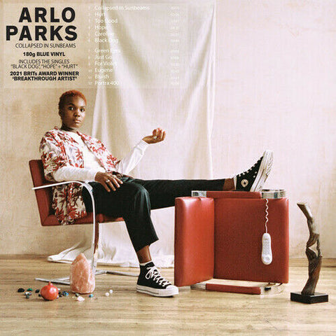 Arlo Parks - Collapsed In Sunbeams (Blue Vinyl) (Colored Vinyl, Poster) ((Vinyl))