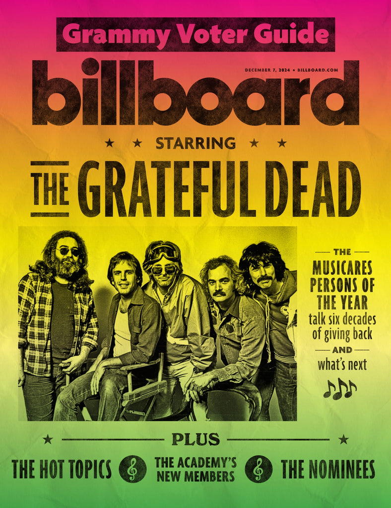 Billboard - 24.12.07 Edition: Grammy Voter Guide, The Grateful Dead Named 2025 Musicares Persons Of The Year, Hot Topics, The Academy's New Members, The Nominees, Sabrina Carpenter, Shaboozey & More!