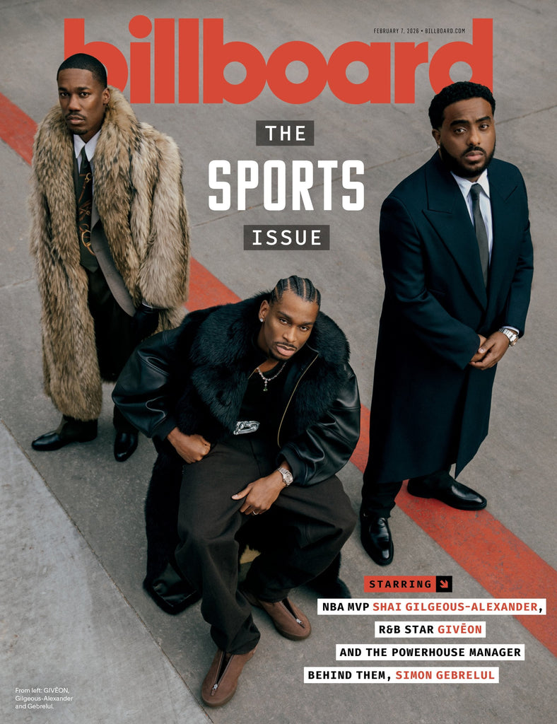 Billboard - 26.02.07 Edition: The Sports Issue, Starring NBA MVP Shai Gilgeous-Alexander, R&B Star GIVĒON & Powerhouse Manager, Simon Gebrelul, 2026 Oscar Previews, Top Music Venues & More!