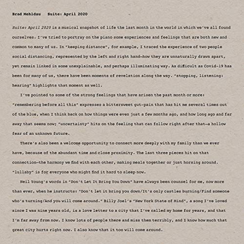 Brad Mehldau - Suite: April 2020 (())