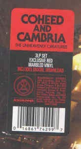 Coheed And Cambria - The Unheavenly Creatures (3LP Red Smoke Vinyl w/Digital Download ((Vinyl))