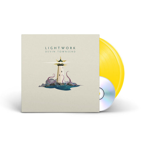 Devin Townsend - Lightwork (Indie Exclusive, Colored Vinyl, Yellow, 180 Gram Vinyl, Gatefold LP Jacket, Booklet, Bonus Cd) (2 Lp's) ((Vinyl))