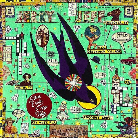 Earle, Steve & The Dukes - JERRY JEFF (INDIE EXCLUSIVE, CLEAR VINYL) ((Vinyl))