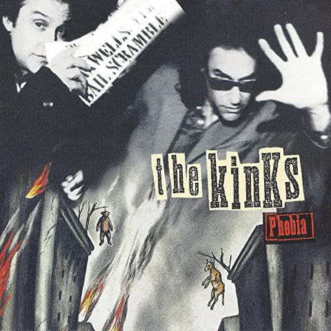 KINKS, THE - PHOBIA (180 GRAM ORANGE RED BLACK SWIRL/TRI-FOLD COVER/LIMITED EDITION) ((Vinyl))
