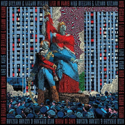King Gizzard and the Lizard Wizard - Live In Paris 19 (us Fuzz Club Official Bootleg) (Boxed Set, Colored Vinyl, White, Red, Blue) (3 Lp's) ((Vinyl))