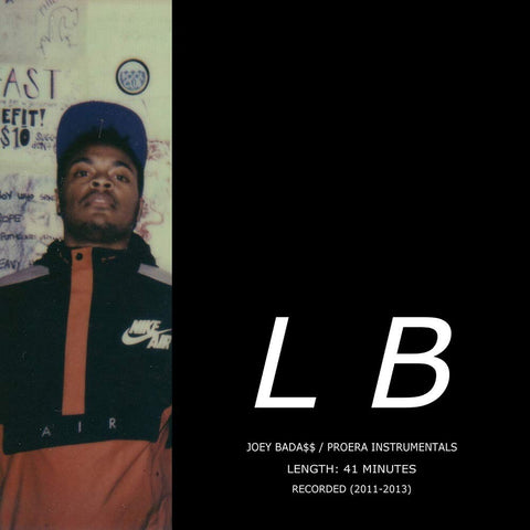 Lee Bannon - Joey Badass / Pro Era Instrumentals (Clear Vinyl) ((Vinyl))