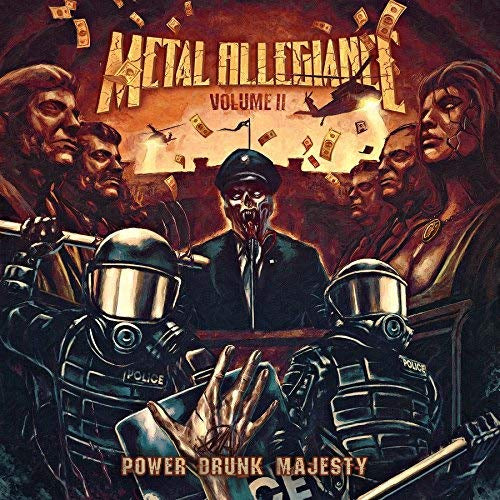 Metal Allegiance - Volume II: Power Drunk Majesty (Orange w/ Black Splatter) ((Vinyl))