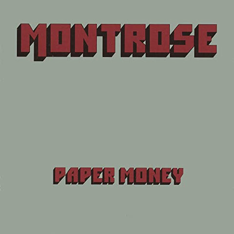 Paper Money (Translucent Red Vinyl/Limited Edition - Montrose ((Vinyl))