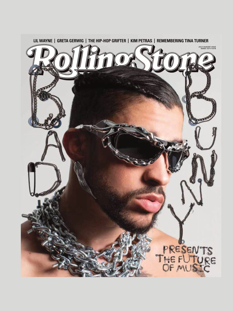 Rolling Stone - July & August 2023: Bad Bunny Presents The Future Of Music, AI Music Battles Brewing, The Power Of Snippets, What's Next For F.N.F. Star GloRilla, 25 Artists Rewriting The Rules & More