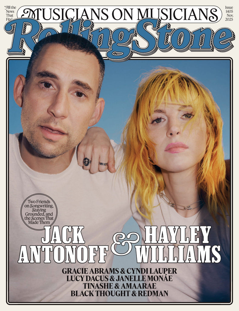 Rolling Stone - November 2025: Musicians On Musicians 2025, Jack Antonoff & Hayley Williams, Gracie Abrams & Cyndi Lauper, Inside The Wild World Of K-Pop Demon Hunters, Trump's New Crackdown & More!