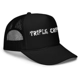 TRIPLE CRIPPLE  - Logo Trucker Hat