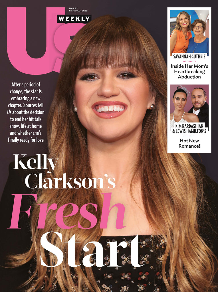 Us Weekly - 02.23.26: Kelly Clarkson's Fresh Start, The Shocking Abduction Of Nancy Guthrie, Savannah Guthrie's Mom, Kim Kardashian & Lewis Hamilton's Hot New Romance & More!