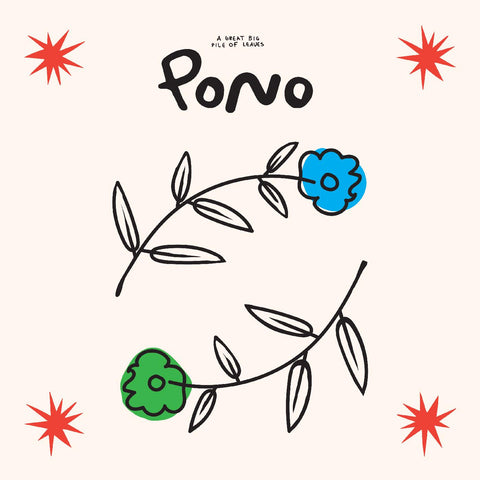 A Great Big Pile of Leaves - Pono (BLUE AND WHITE SMOKE VINYL) ((Vinyl))