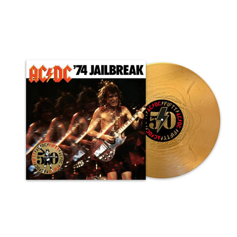 AC/DC - '74 Jailbreak (50th Anniversary Edition, Gold Color Vinyl) ((Vinyl))