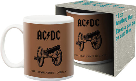 AC/DC - AC/DC For Those About To Rock 11oz Mug Boxed (Ceramic Mug) ((Merchandise))