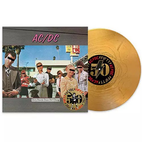 AC/DC - Dirty Deeds Done Dirt Cheap (50th Anniversary Edition, Gold Color Vinyl) [Import] (())