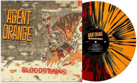 Agent Orange - Bloodstains - Orange/ red/ black Splatter ((Vinyl))