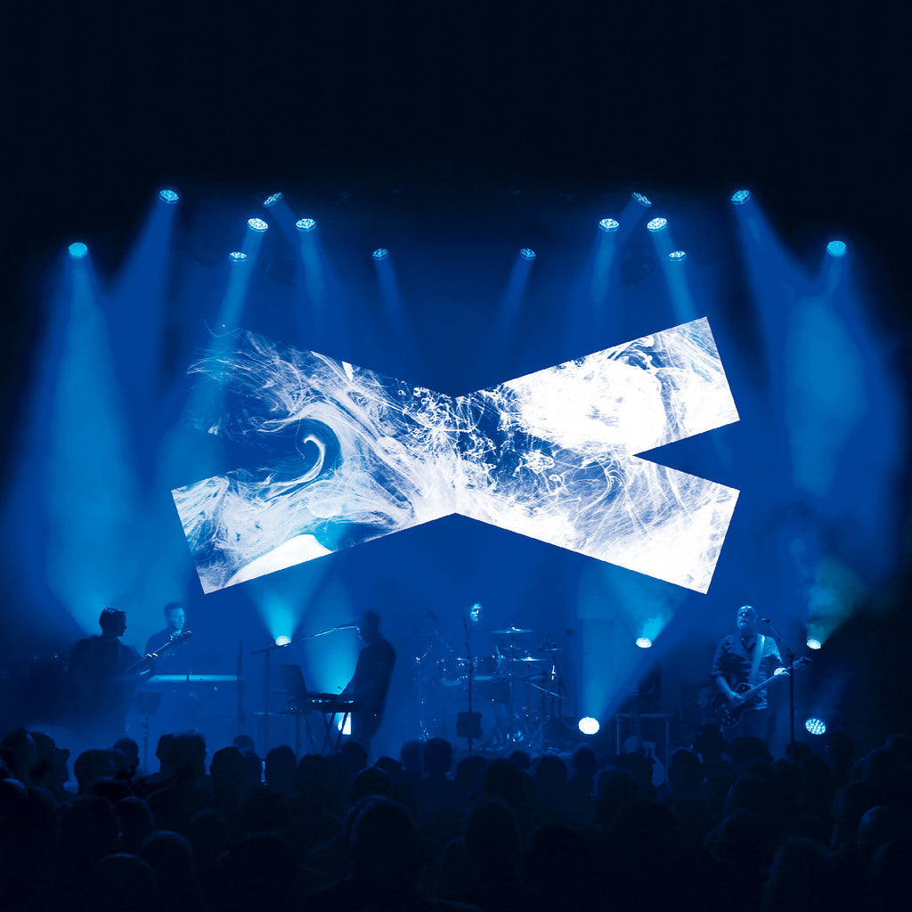 Airbag - Dysphoria (Live In The Netherlands) (White/Blue Marble Vinyl) ((Vinyl))