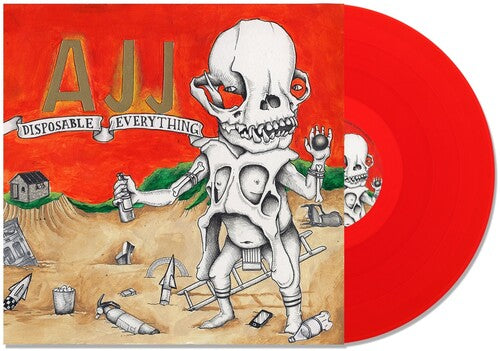 AJJ - Disposable Everything [Explicit Content] (ndie Exclusive, Colored Vinyl, Red) (())