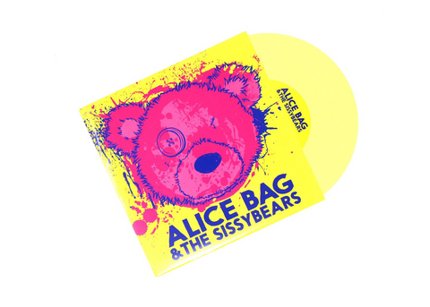 Alice & The Sissybears Bag - Reign of Fear b/w XX (YELLOW VINYL) ((Vinyl))