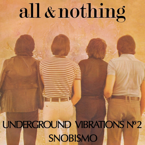 ALL & NOTHING - Underground Vibrations No. 2 ((Vinyl))