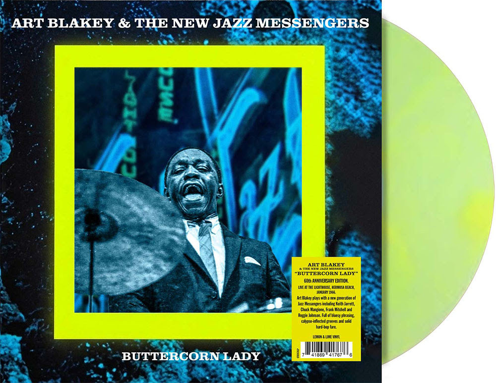 Art Blakey & The New Jazz Messengers - Buttercorn Lady - Live At The Lighthouse, Hermosa Beach, 1966 (Indie Exclusive) [180G Lemon & Lime Vinyl] ((Vinyl))