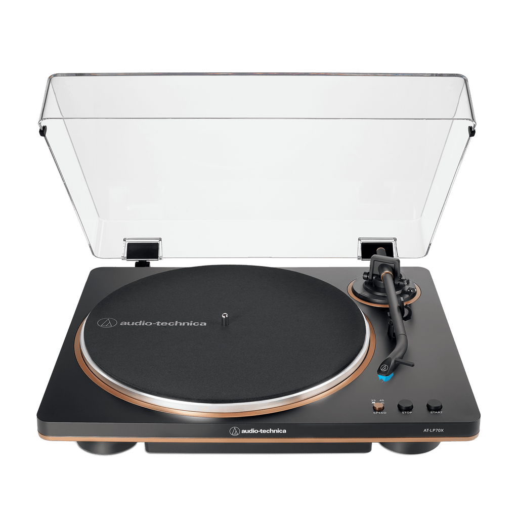 Audio Technica - AT-LP70X-BZ - FULLY AUTO BELT-DRIVE TT, BLACK/BRONZE ((Turntables))