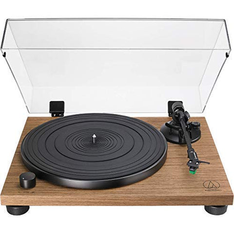 Audio-Technica - AT-LPW40WN - Fully Manual Belt-Drive Turntable, Walnut ((Turntables))