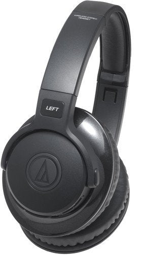 Audio Technica - ATH-S700BT - SonicFuel closed-back dynamic headphones with Bluetooth and built-in mic and volume control compatible with smartphones and other listening devices, black ((Speakers))