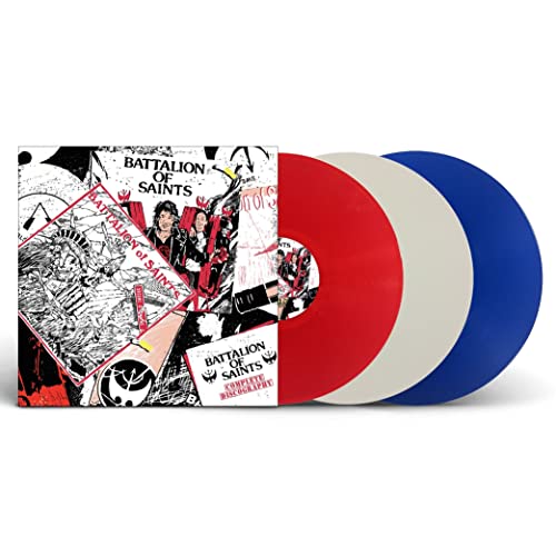 Battalion Of Saints - Complete Discography (Red, White And Blue Vinyl 3Lp) ((Vinyl))