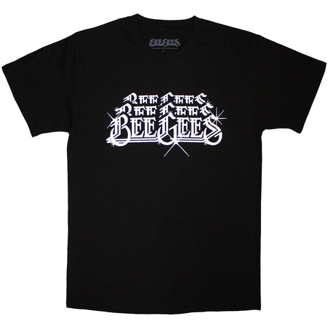 Bee Gees - Stacked Logo (()) Black