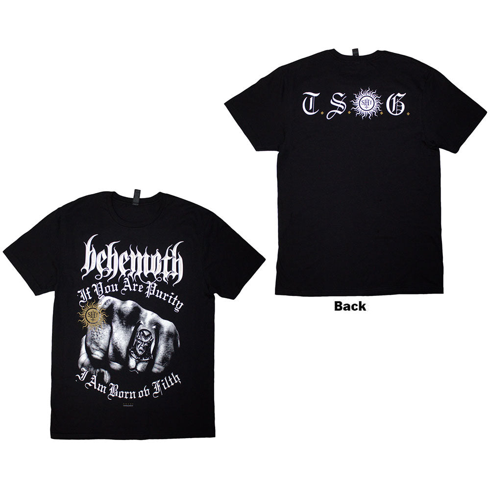 Behemoth - The Shit Ov God Purity Fist (()) Black