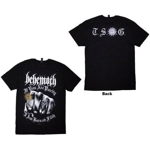 Behemoth - The Shit Ov God Purity Fist (()) Black