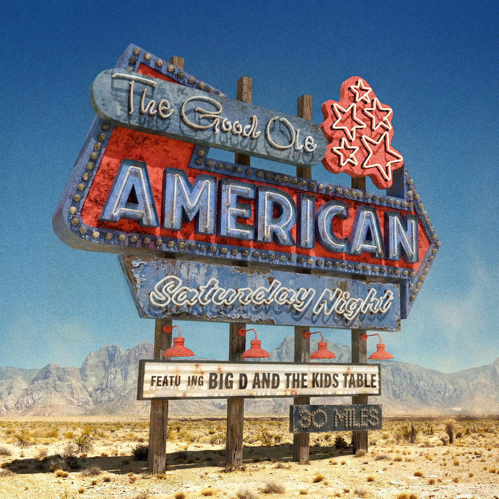 Big D And The Kids Table - The Good Ole American Saturday Night (Blue Dream Splash Vinyl) ((Vinyl))
