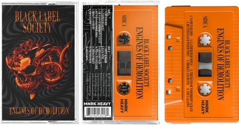 Black Label Society - Engines of Demolition - Orange Shell Cassette ((Cassette))