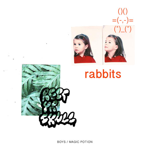 Boys / Magic Potion - Rabbits / Rest Yr Skull ((Vinyl))