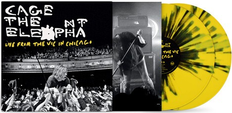 Cage The Elephant - Live From The Vic In Chicago (RSD Exclusive, Limited Edition, Vibrant Yellow & Black Splatter Colored Vinyl) (2 Lp's) ((Vinyl))