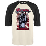 Santana Raglan Tee Black Magic Woman Santana Shirt 2XL