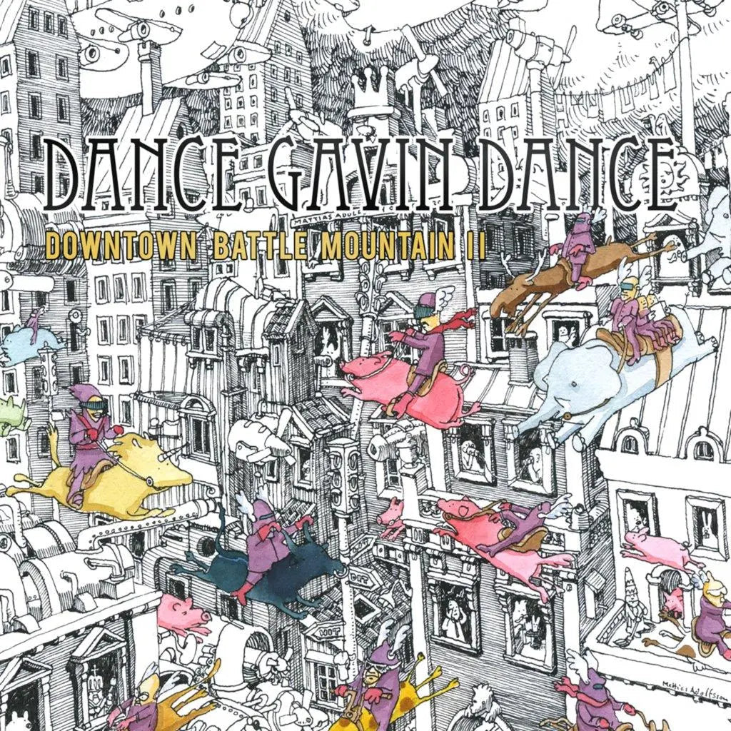 Dance Gavin Dance - Downtown Battle Mountain Ii (15Th Anniversary) [Light Blue Glitter LP] ((Vinyl))