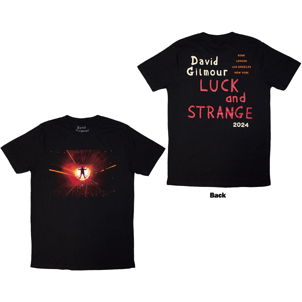 David Gilmour - Luck & Strange Stage Shot (()) Black