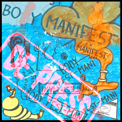 De Press - Body manifest (WHITE VINYL) ((Vinyl))
