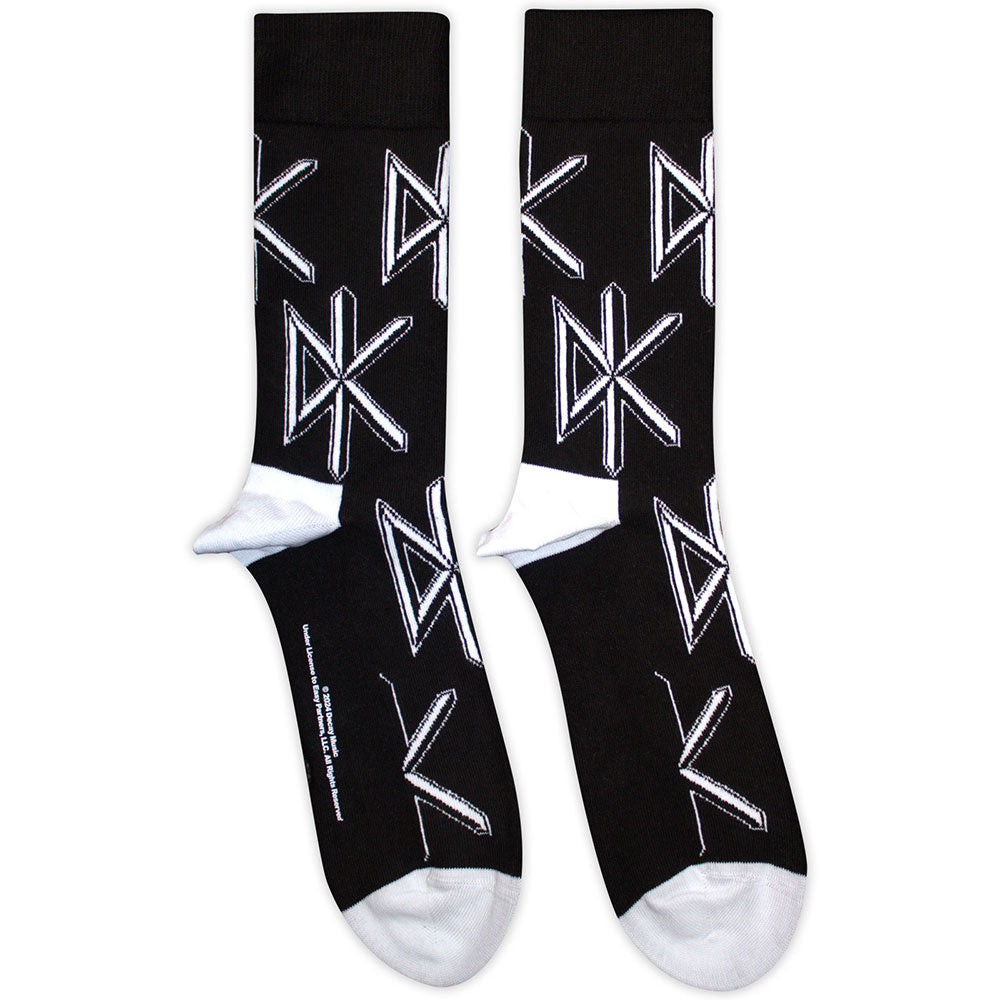 Dead Kennedys - DK Logo Repeat (()) Black