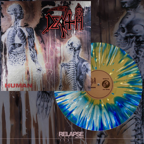 Death - Human (Colored Vinyl, White, Blue, Gold, Splatter) ((Vinyl))