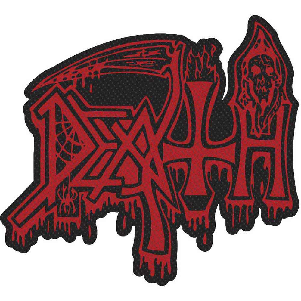 Death - Logo Cut Out Standard Patch ((Merchandise))