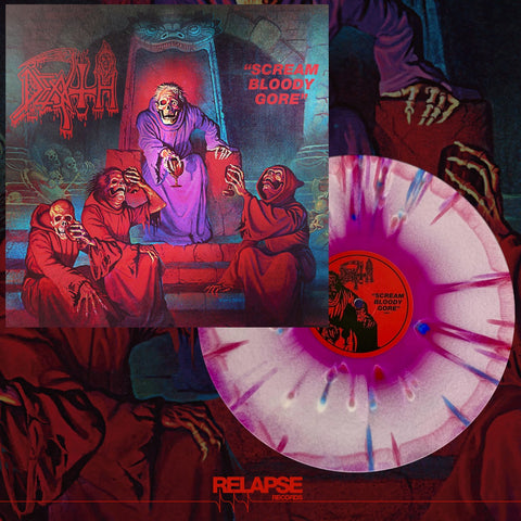 Death - Scream Bloody Gore (Colored Vinyl, Violet, White, Red, Splatter) ((Vinyl))