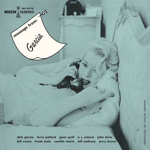 Dick Garcia - A Message From Dick Garcia (LIGHT BLUE TRANSLUCENT VINYL) ((Vinyl))